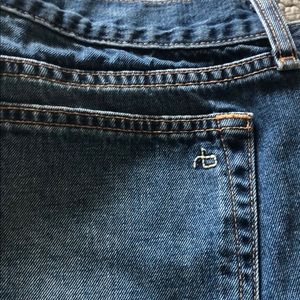 Rag and Bone cut off denim shorts